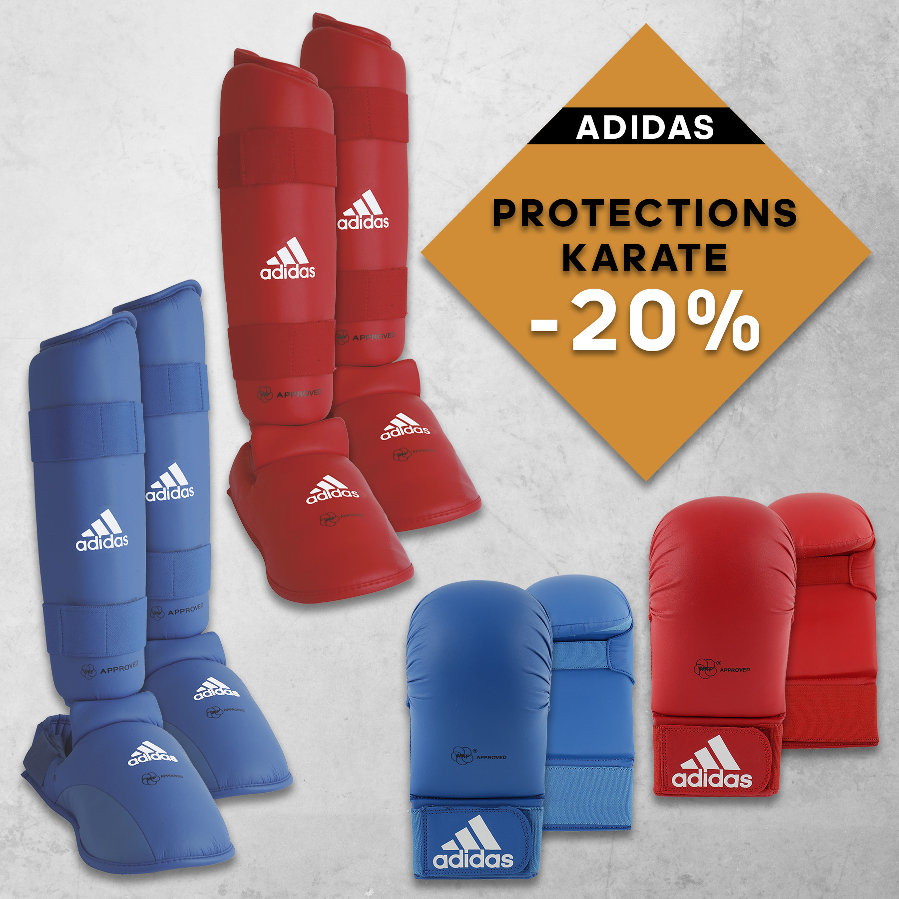 Pack Protections karaté N°II La Boutique du Combat