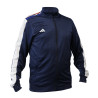 Veste de survêtement bleue adidas