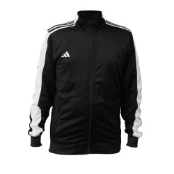 Veste de survêtement noire adidas