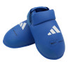 Protège-pied bleu karaté adidas approuvé WKF