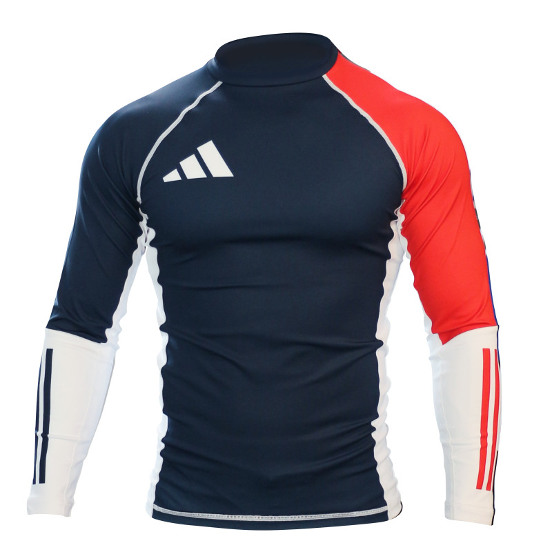 Rashguard de compression adidas à manche longue