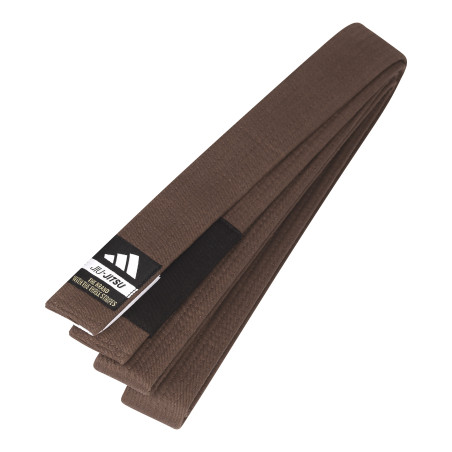 Ceinture Elite marron de Jiu Jitsu adidas