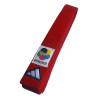 Ceinture de Karaté rouge WKF adidas