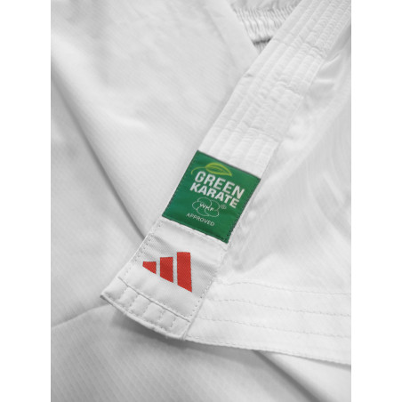 Bas de veste kimono de karaté AdiLight label GREEN KARATE