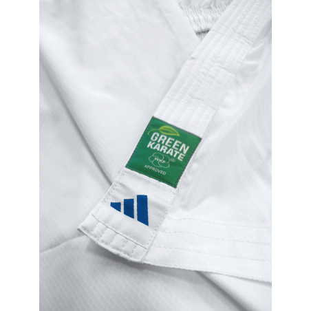 Bas de veste kimono de karaté AdiLight label GREEN KARATE