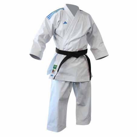 Kimono de Karaté Kata "Shori" BANDES BLEUES pour la compétition et l'entrainement régulier