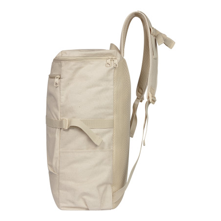 Profil sac de sport adidas - couleur natural beige/ logo vert