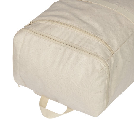 Sac de sport adidas - couleur natural beige/ logo vert