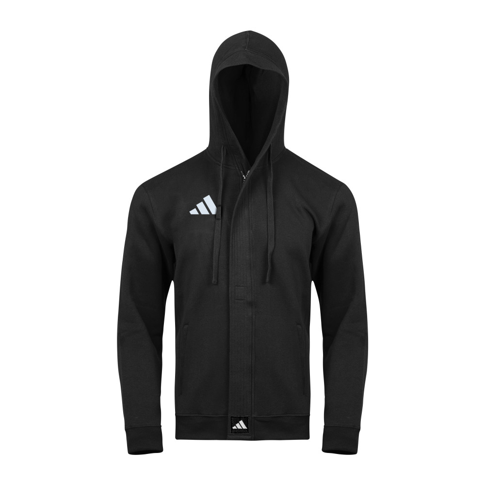 veste à capuche avec revers style kimono adidas
