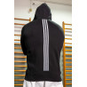 Dos de veste à capuche avec bandes  adidas