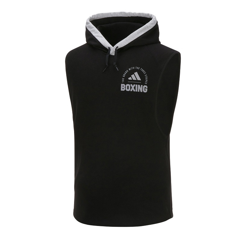 Sweat à Capuche Sans Manches Boxe