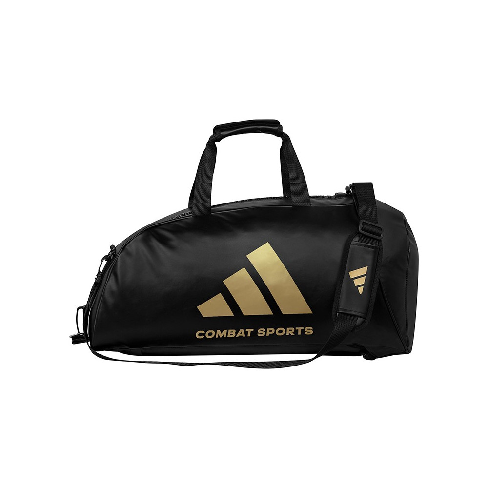Sac "2 en 1" adidas noir/or convertible en sac à dos grâce à deux bretelles amovibles