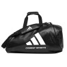 Sac "2 en 1" adidas noir/blanc convertible en sac à dos grâce à deux bretelles amovibles