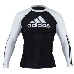 Rashguard de compression manches longues approuvé pour compétition IBJJF