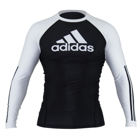 Rashguard de compression manches longues approuvé pour compétition IBJJF