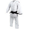 Kimono de judo blanc IJF bandes bleu-blanc-rouge adidas