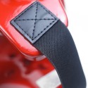 Finitions coutures casque rouge d'entrainement adidas