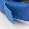 Finitions protège-pied bleu karaté adidas approuvé WKF
