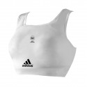 Brassière + Protège poitrine coque WKF adidas