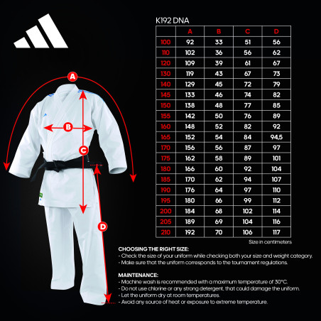 Kimono de karate AdiLight Primegreen adidas