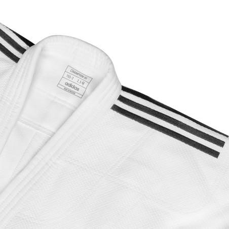 Kimono de judo blanc CHAMPION III IJF adidas