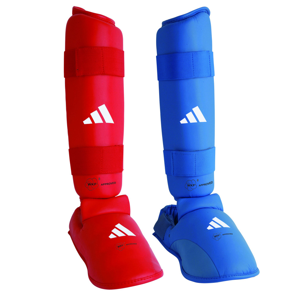 Protège tibia-pieds adidas approuvé WKF