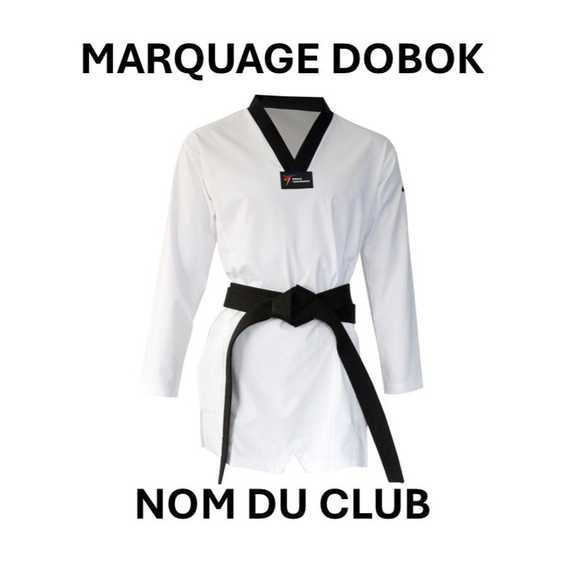 MARQUAGE DOBOK : NOM DU CLUB