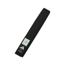 Ceinture de judo NOIRE IJF...