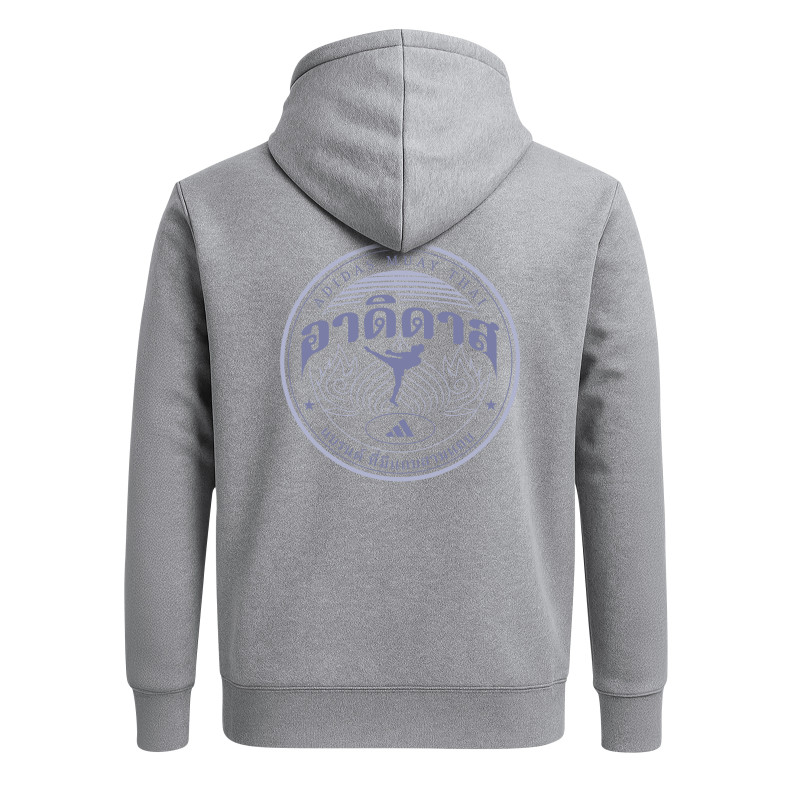 Sweat à capuche gris Muay Thaï adidas