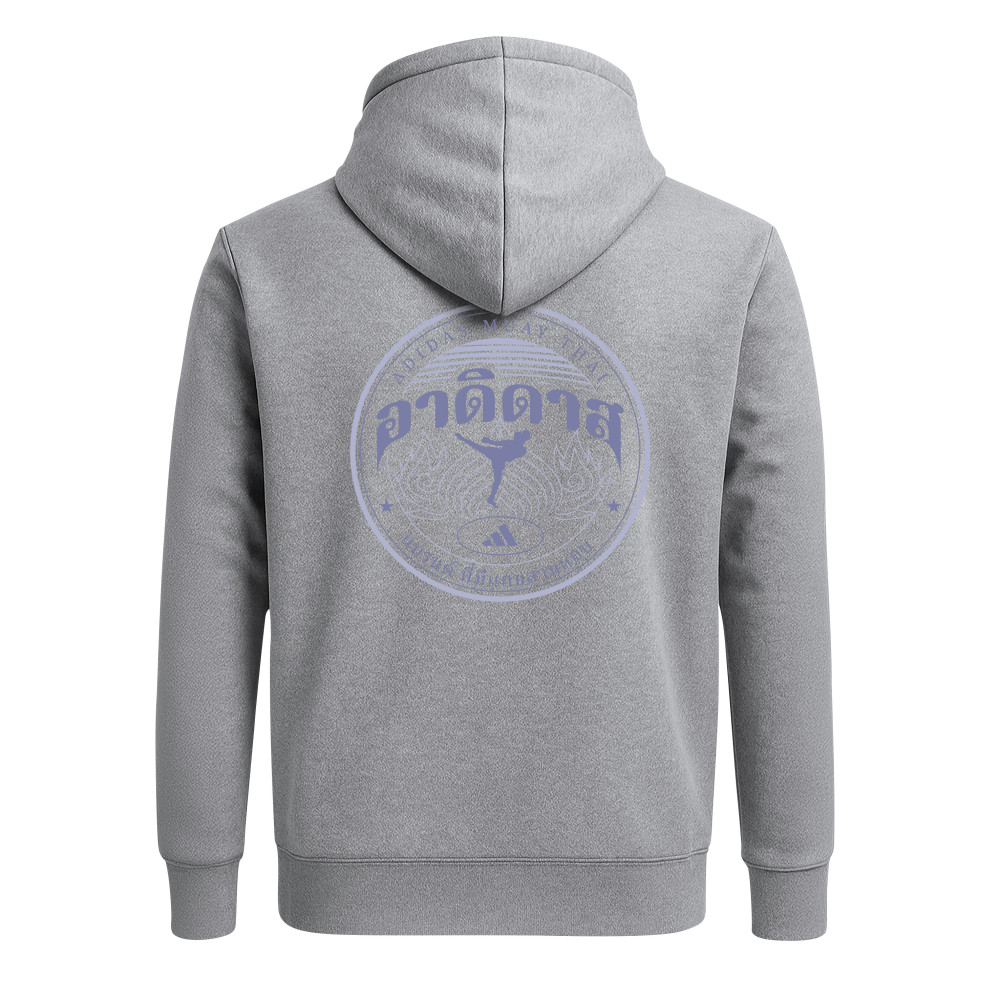 Sweat à capuche gris Muay Thaï adidas