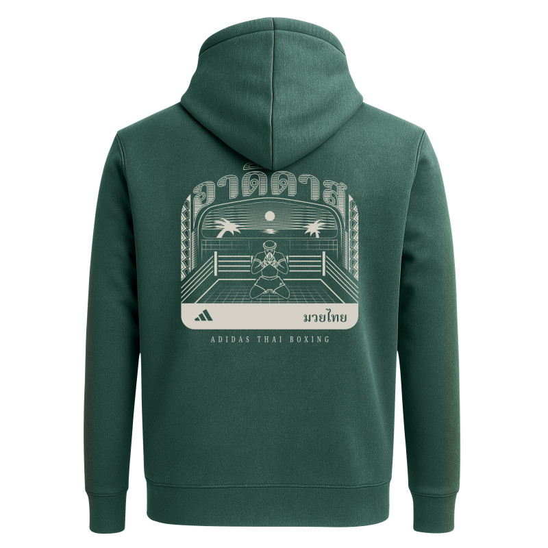 Sweat Graphic Line Muay Thaï Vert adidas