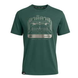 T-shirt Graphic Line Muay Thaï Vert adidas
