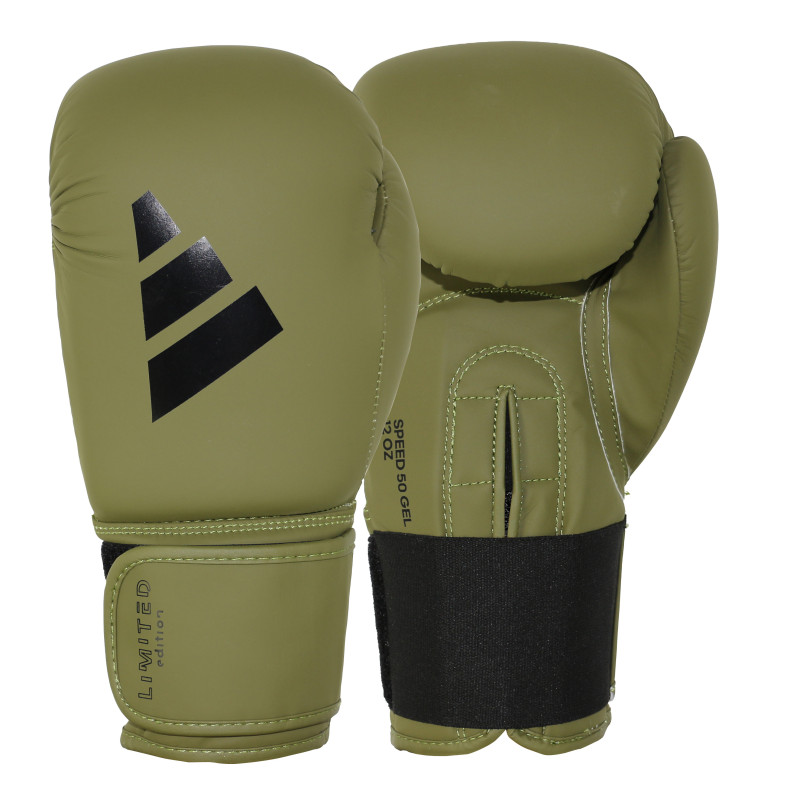 Gants de Boxe Speed 50 Kaki adidas