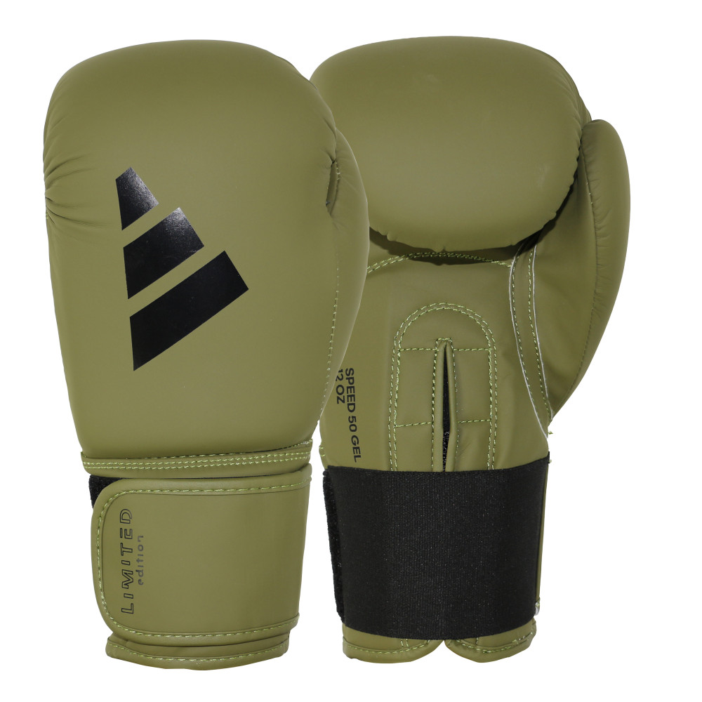 Gants de Boxe Speed 50 Kaki adidas