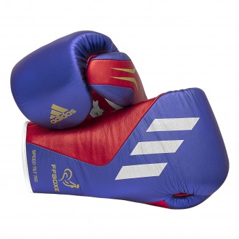 Kit de boxe bandes+gants+protège-dents blanc/noir - Adidas