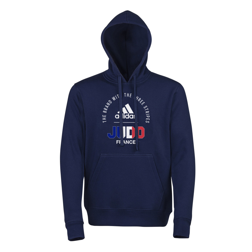 Sweat à capuche adidas national line judo-France Sweat à capuche adidas national line judo-France