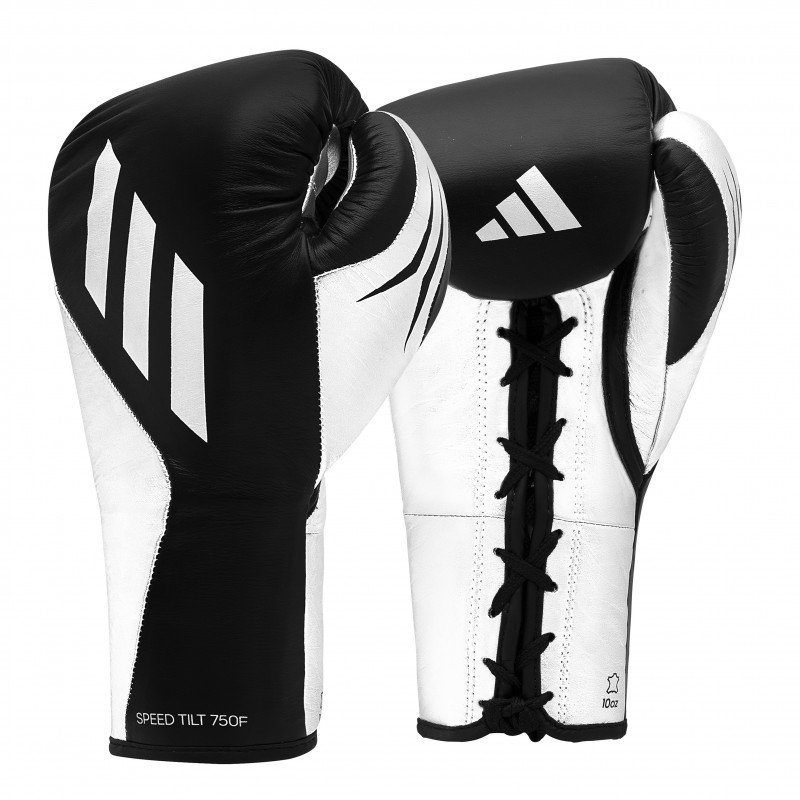 Gants de Boxe PRO GLORY Noir/Blanc Adidas - ®