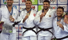 Gahié, Flicker et Tushishvili en or